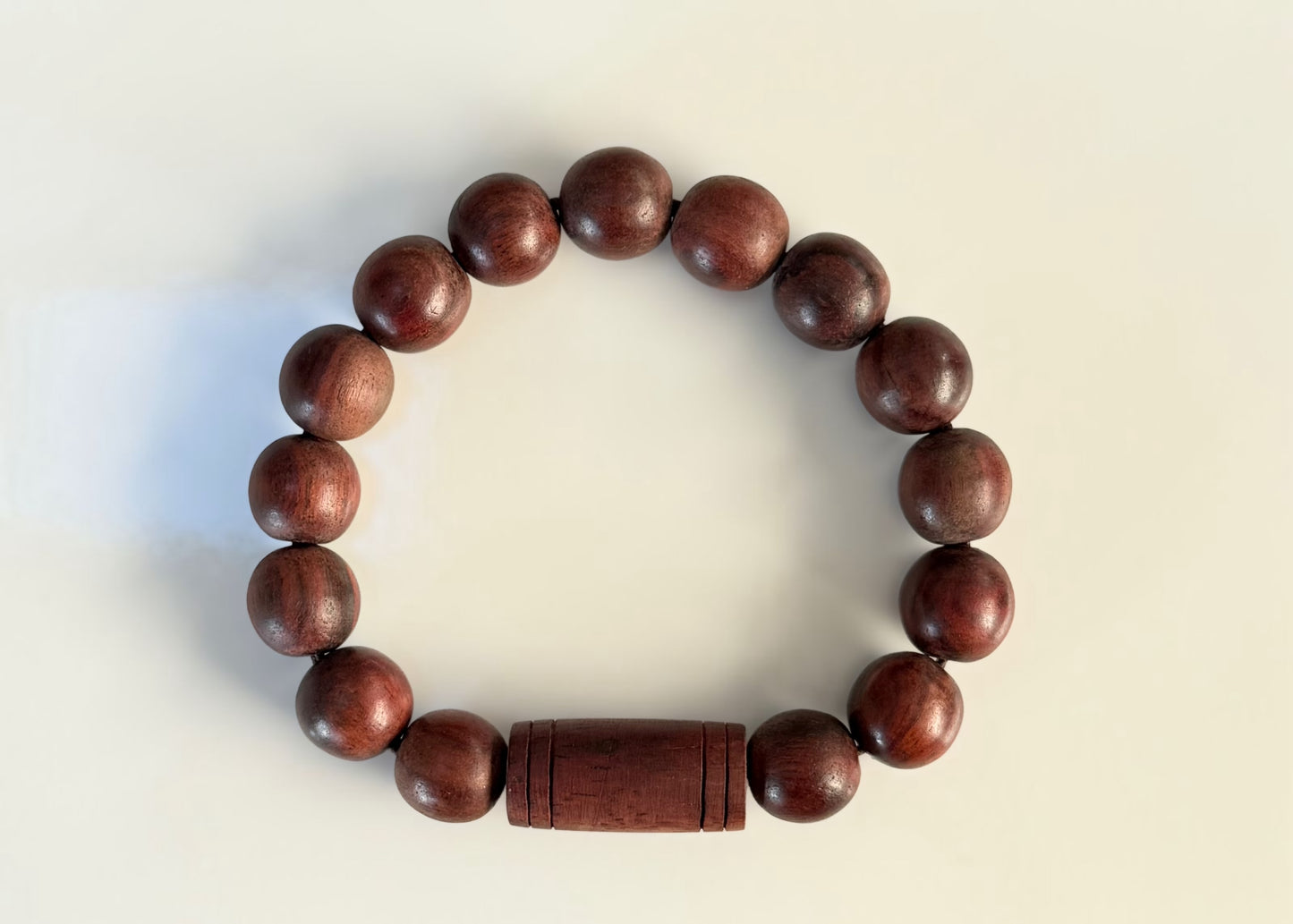 Cambodian Wooden Bead | Cylindrical Barrel Bead Accent