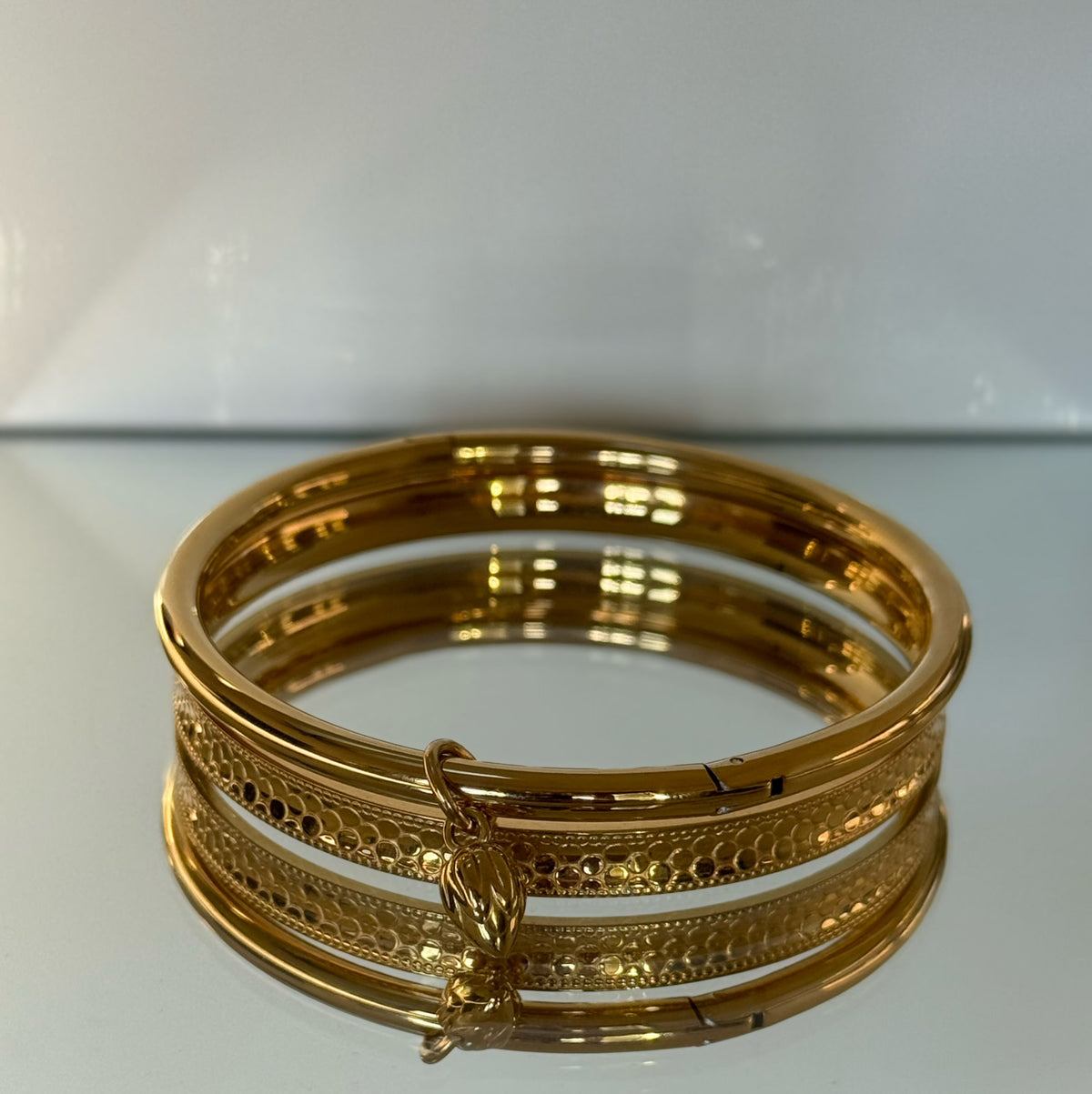 Pka Krapum Chhouk Charm Bangle Set