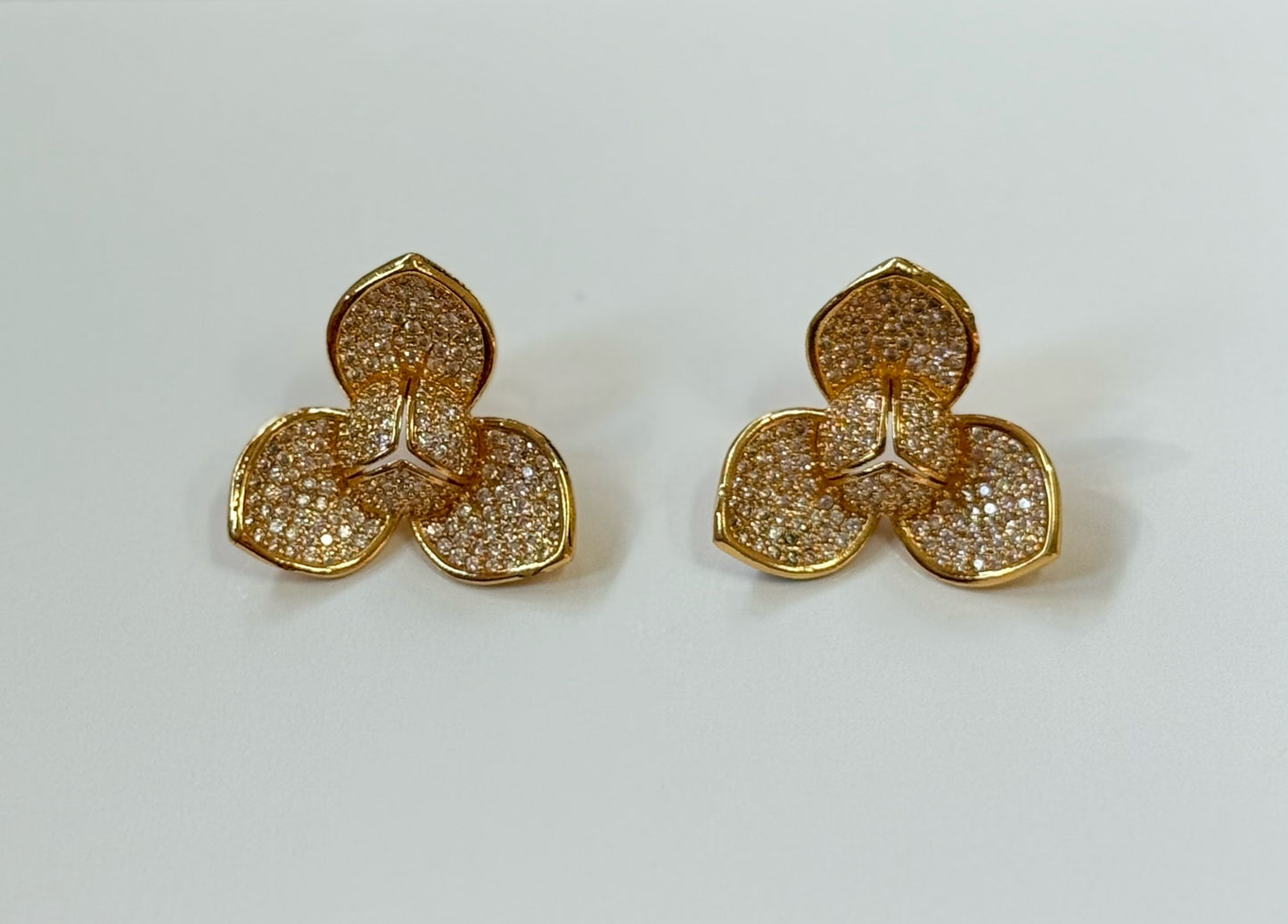 Renlysa Rumdoul Earrings | Pave-Style