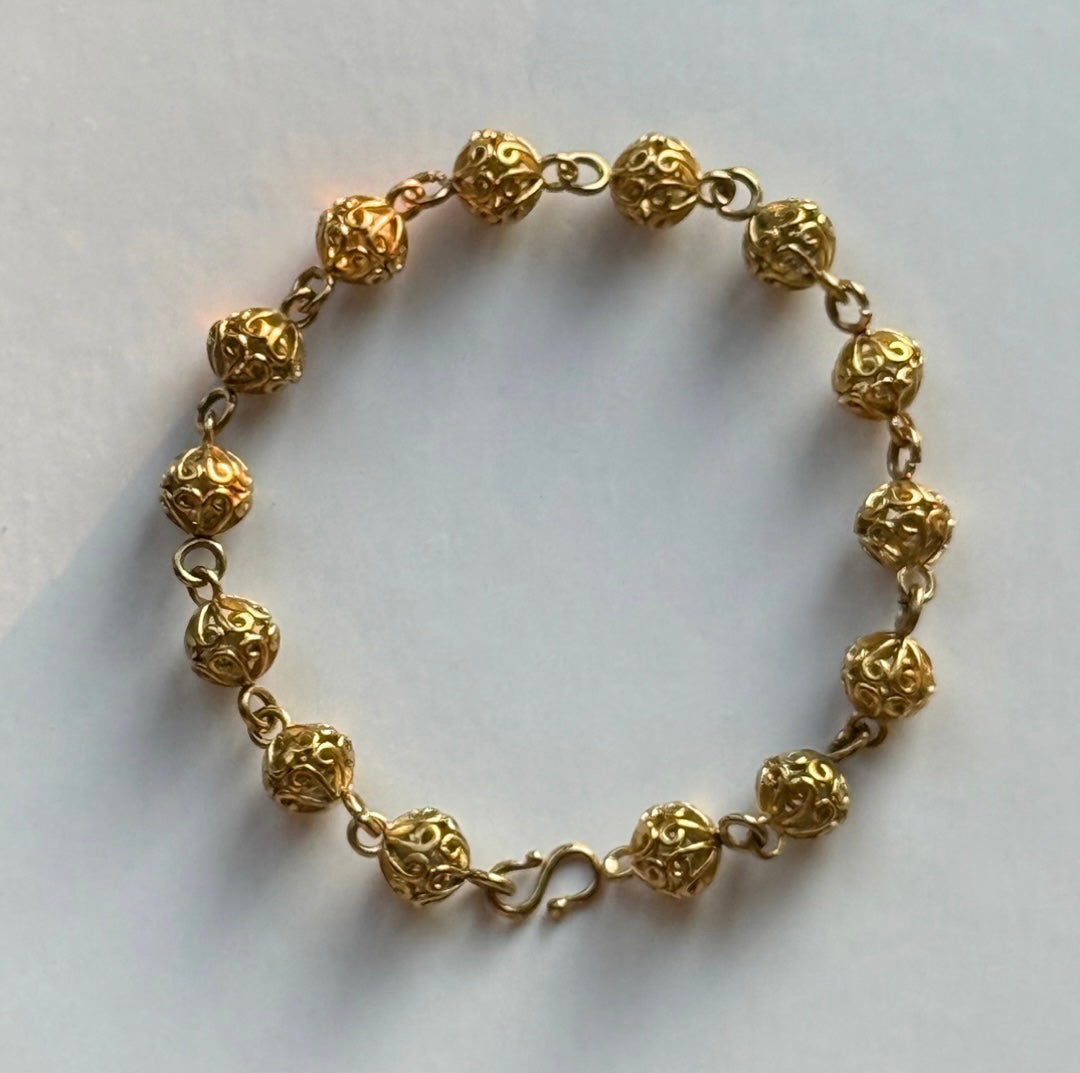 Khmer Kantrom Pka Chan Bracelet | Small Beads- Limited Edition