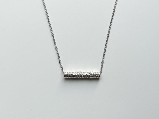 Decorative Ka'ta Necklace in Silver