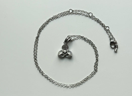 Rumdoul Necklace | Stainless Steel With Silver Plating