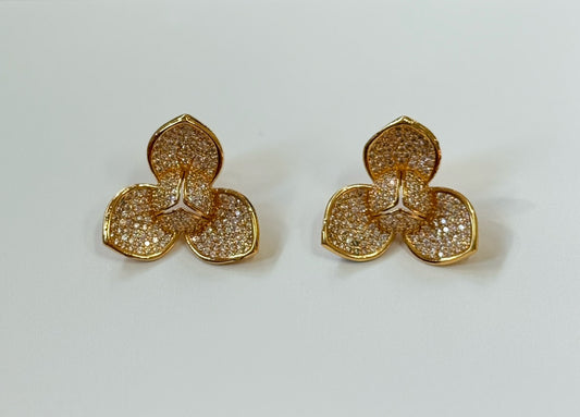 Renlysa Rumdoul Earrings | Pave-Style
