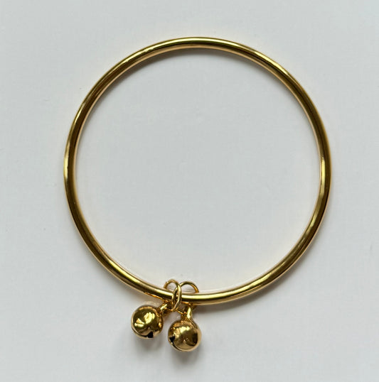 Khmer Bangle | Two Bell Charms- Limited Edition