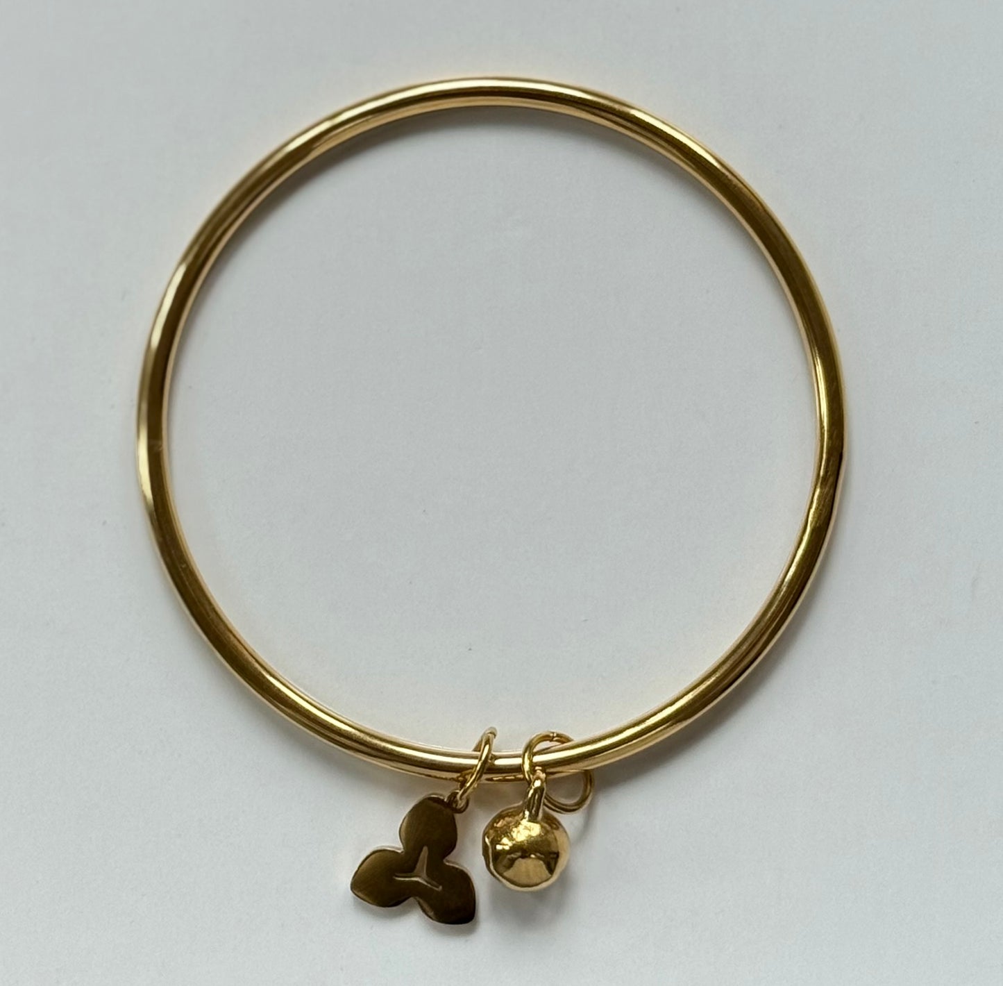 Khmer Bangle | Rumdoul Flower & Bell Charm- Limited Edition